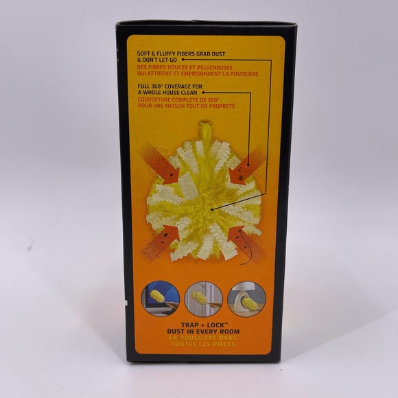 Swiffer Heavy Duty Duster Head Refills Pack of 7 Trap and Lock Fibers P&G NWT - Picture 6 of 7